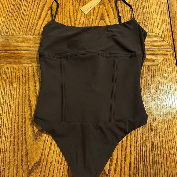 FITS EVERYBODY CORSET CAMI BODYSUIT - ONYX (M) - NWT - Picture 7 of 8